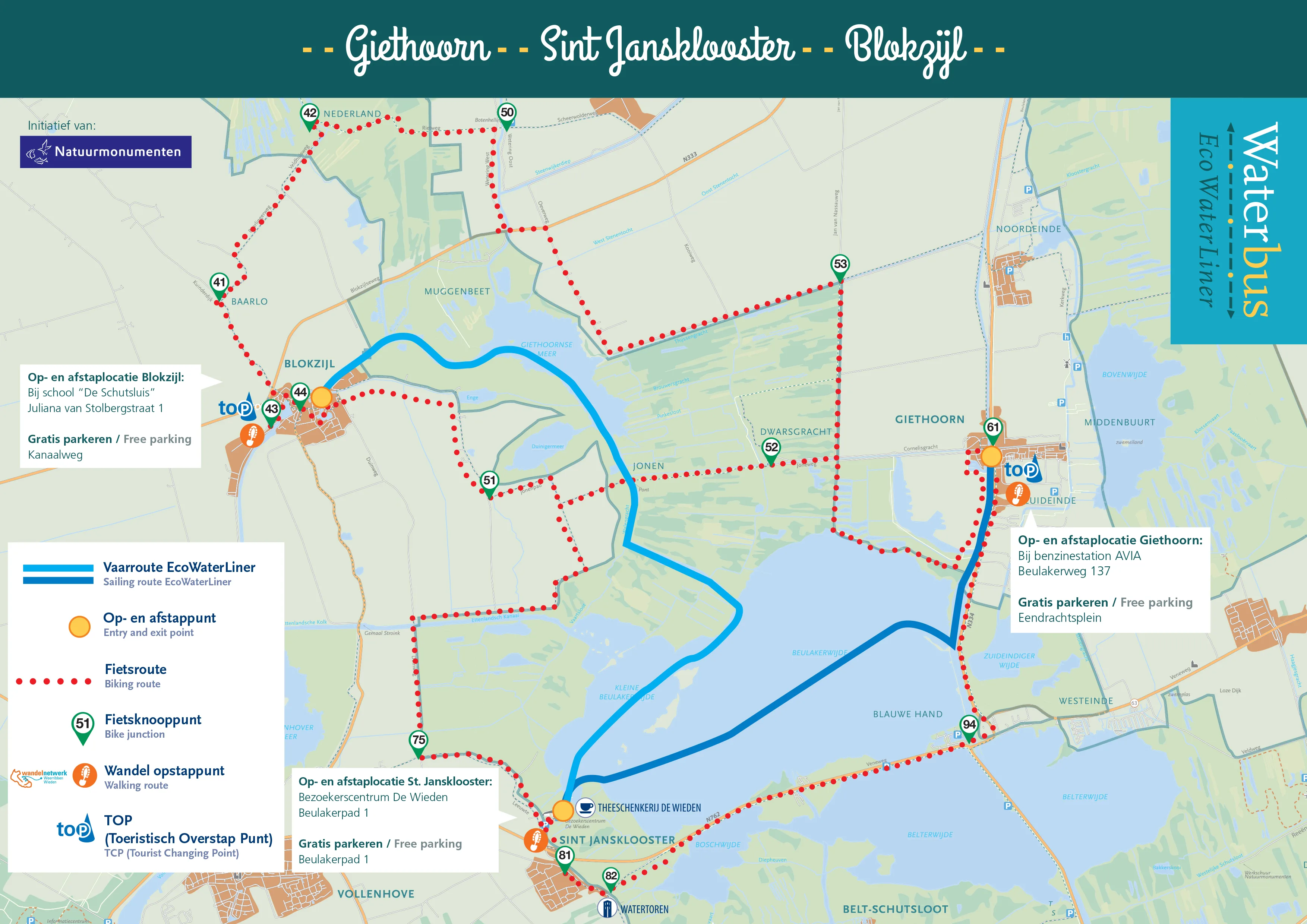 NM routes+Waterbus+op+A4 DEF +los+kaartje+routes+ecowaterbussen+voor+online+gebruik+versie+juli+2022