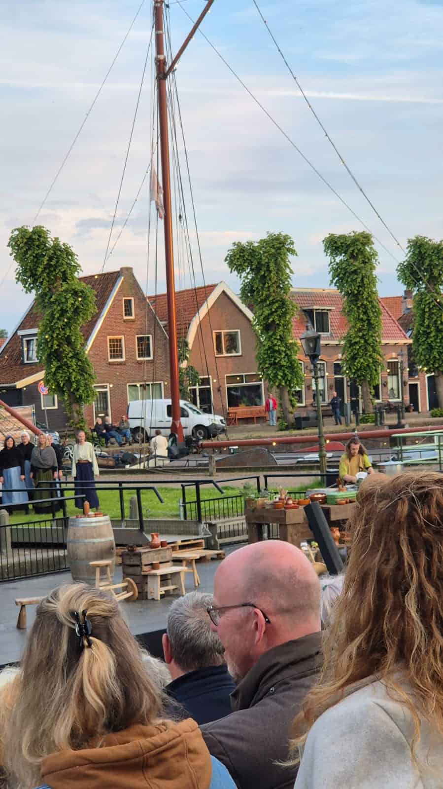 Zuiderkade vrijhouden tijdens 'Kaatje'