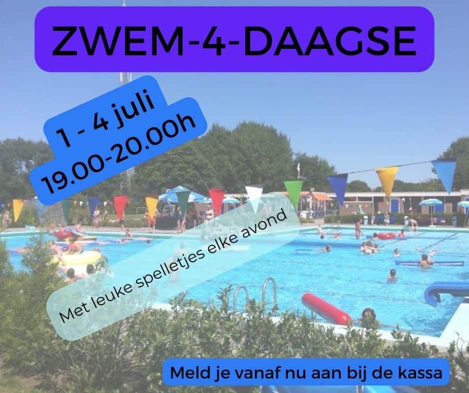 Zwem-4-daagse Blokzijl 2024