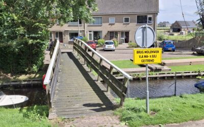 Werkzaamheden brug Molenwijk