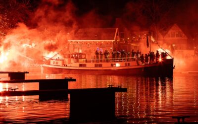 Sinterklaas is aangekomen in Blokzijl