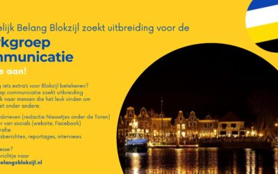 Werkgroep Communicatie zoekt versterking
