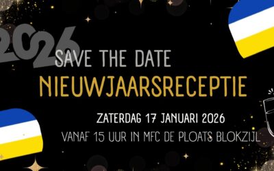 Save The Date: Nieuwjaarsresecptie 17 januari